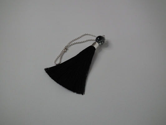 BLACK SILK TASSEL